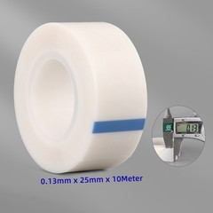 Self-Adhesive PTFE Tape 13mm, 19mm, 25mm, 38mm, 50mm, 100mm High Temp 260°C 10M