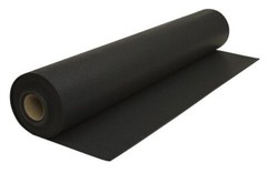 Roppe Recoil Black Rubber Fitness Flooring Rolls 48″x50′ 3/8″ Thick w/ Adhesive