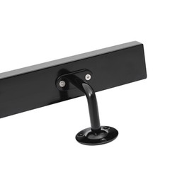 Stainless Steel Stair Rail 101×9.8cm – Baking Paint Wall Mount, 90kg Capacity