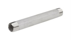 Smith-Cooper 4632102230 Stainless Steel Lead-Free Nipple 1-1/4 MPT x 3 L in.