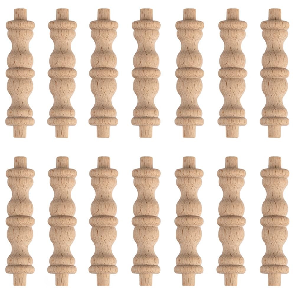 20 Pack Wood Craft 3.15 inches (length), 0.7 (diameter), 3.1inch