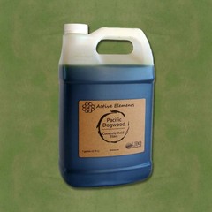 Acid stain for interior concrete projects light green 1 gallon Pacific Dogwood