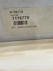 Elgin Pelican Windshield Washer Bottle OEM 1116778 NEW