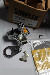 Kaba Simplex 921AG0026D41 Push Button Lock Key Override Satin Chrome