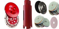 Contractor Diamond Tool Kit Granite Marble Concrete Grinding Polishing 13PCS
