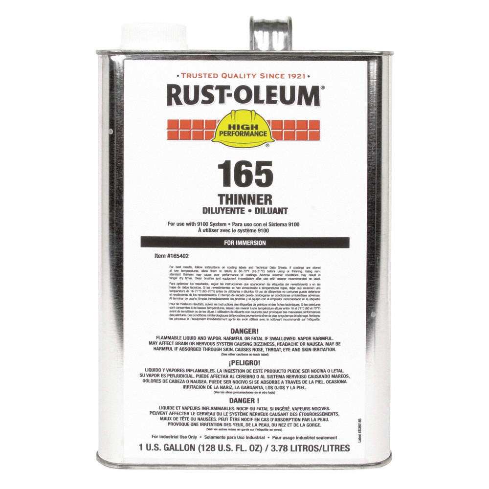 RUST-OLEUM 165402 Immersion Paint Thinner,1 gal,Can 6H076
