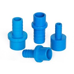 I.D/O.D 20mm/25mm PVC Plain Spigot x 5~20mm Barb Hose Tail End Connector Fitting