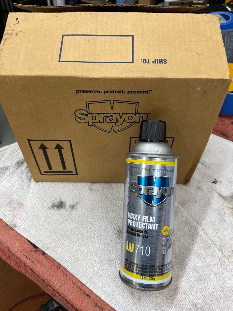 LU711 Sprayon The Protector Lubricant 11 Oz. Lot of 12