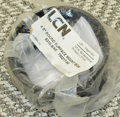 LCN 8310-868S BOX ONLY 4.5 IN ROUND SURFACE MOUNT 8310868S