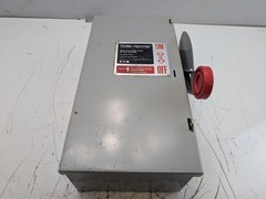 EATON DH222NGK Fusible Safety Switch NEMA 3R (No Fuses) 2P 60A 240V