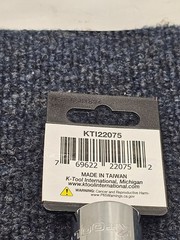 (QTY 2) K Tool International KTI-22075 Tool Adaptor 1/2F X3/4M Chrome