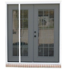 Fenestrelle Magnetic Screen Door for Fits Size 70″ x 79″, White Trim
