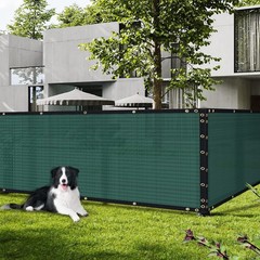 SEKKVY 4′ x 50′ Privacy Screen Fence, 90% Blockage Mesh Shade Net Cover for G…
