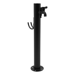 2-Outlets Outdoor Water Column Faucet Floor Mount Column Faucet Garden Faucet