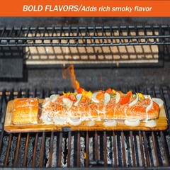XL Cedar Grilling Planks for Salmon Fish Meat & Vegetables – 15″x 6″ Thicker …