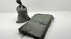(100) Sandbags Military Grade 14″ x 26″ Polypropylene, 3.700 oz/yd2