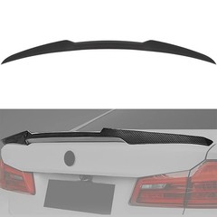 Trunk Lip Spoiler Carbon Fiber Glossy Black 2014-2020 for BMW F32 4-Series Coupe