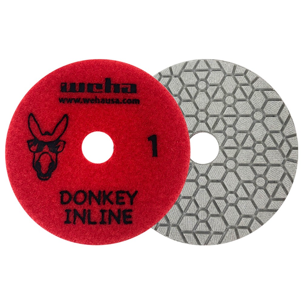 Weha 6″ Step 1 Donkey 3-Step Inline Polishing Pads