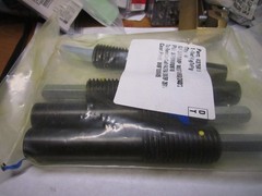 1″-8 x 5″ (31.00Lb Final EF) Steel Long Travel Hex Nose Threaded Spring Plunger