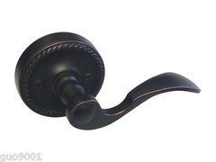 Dummy Oil Rubbed Bronze Lever Handle Door Lock locks Right Handed