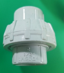 PVC Pipe 2″ Union 1/2 Inch White QTY4 Lasco