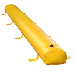 Uimoso Quick Dam Flood Barrier 24’L x 12″H Flood Protection for Water Diversion