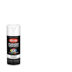 Krylon Fusion All-In-One Adhesive Spray Paint for 12 Ounce (Pack of 1), White