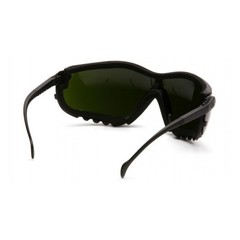 PYRAMEX-GB1850SFT 5.0 IR Filter H2X Anti-Fog Lens with Black Strap/Temples