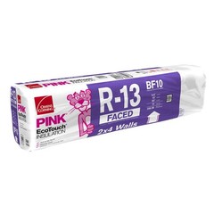 Owens Corning 1259 SQFT 10 bags of R13 Kraft Faced 15 x 93 Fiberglass Fits 2X4