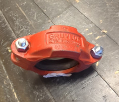 Gruvlok Rigidlok Coupling Ductile Iron Orange 2-1/2″ 7000