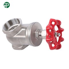 1 PC 2 Inch NPT Female Rotary Sluice Valve DN50 Stainless Steel Gate Valve