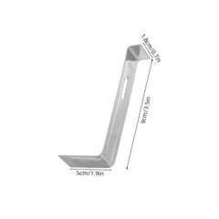 50Pcs Roof Safety Anchor Clips Stainless Steel Tile Non Skid Hooks for Home Use