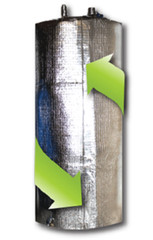 Water Heater Reflective Insulation Jacket Blanket Fits 40 to 80 Gallons Tank R7