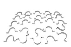 25 Piece 3″ Screw Clamp Galvanized Steel Corrosion Resistant Heavy Duty