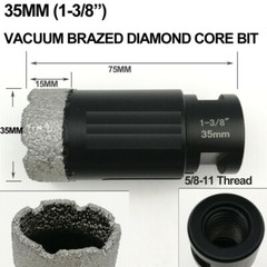 2″ Diamond Core Drill Bit Vacuum Brazed Diamond Hole Saw For Marble Porcelain