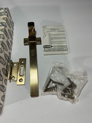 Ives 8″ DOOR SURFACE BOLT 453F108 – Brass Gold With Hardware