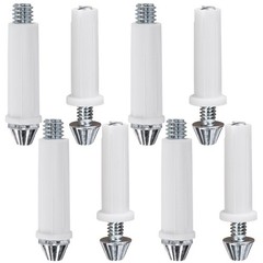 8 Pcs Bi-Fold Door Bottom Pivot Kit, 2 Size Folding Door Hardware Repair Bott…