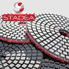 12+1pc 4″ Wet Diamond Marble Granite Polishing Pad/Disc