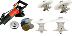 Stone Installer Tool Kit 1000W Wet Polisher Diamond Router Bits Quartz Granite