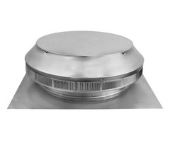 Pop Vent 144 NFA 14 in. Dia Aluminum Roof Louver Exhaust Vent