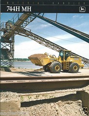 Equipment Brochure – John Deere – 744H MH – Wheel Loader – c1996 (E2980)