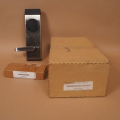 Kaba Dormakaba PMR MT RFID Electronic Exit Door Lock – LEFT Lever Satin Chrome