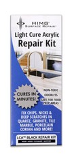 BLACK ACRYLIC REPAIR KIT – FOR GRANITE, MARBLE, TILE, QUARTZ. AND PORCELAIN