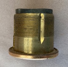 16 Vintage RUSSWIN Commercial Brass Lock Cylinders