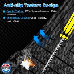 Cartist Trunk Mat and Backrest Mat Fits for Ford Explorer (6and7 Passenger) 2