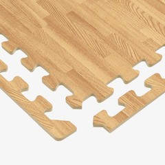 Forest Floor 3/8 Inch Thick Printed Foam 24″L x 24″W x 0.4″Th, White Oak