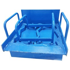 Manual Small Hollow Soil Block Brick Molding Machine 8.8*4.4*2.3” 110V 20Hz 40W