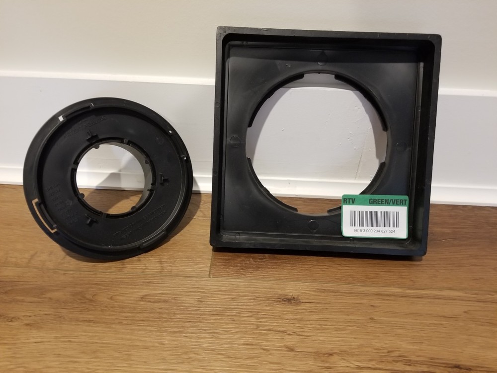 NDS Outlet Adapter for Catch Basin Black 1244 (HA9)