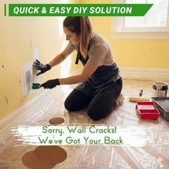 12 x 12 Inch Drywall Repair Kit – 4 Pcs Large Drywall Patch for Wall & Ceilin…