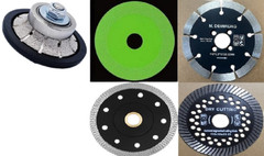 Granite Countertop Tool Kit B10 Bullnose Bit Diamond Saw Blades Stone Set